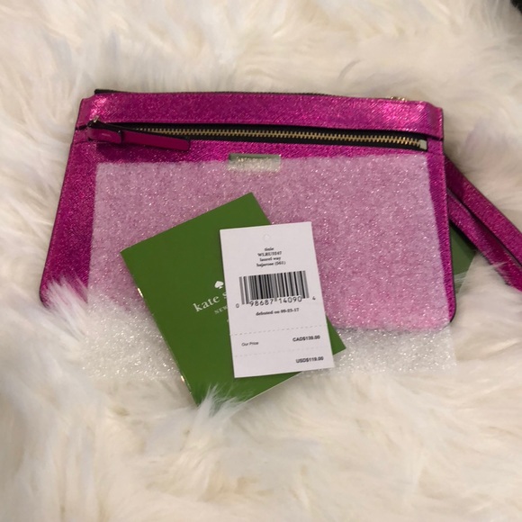 🎉HP 10/13🎉AUTHENTIC Kate Spade Tinie Wristlet - Picture 8 of 8